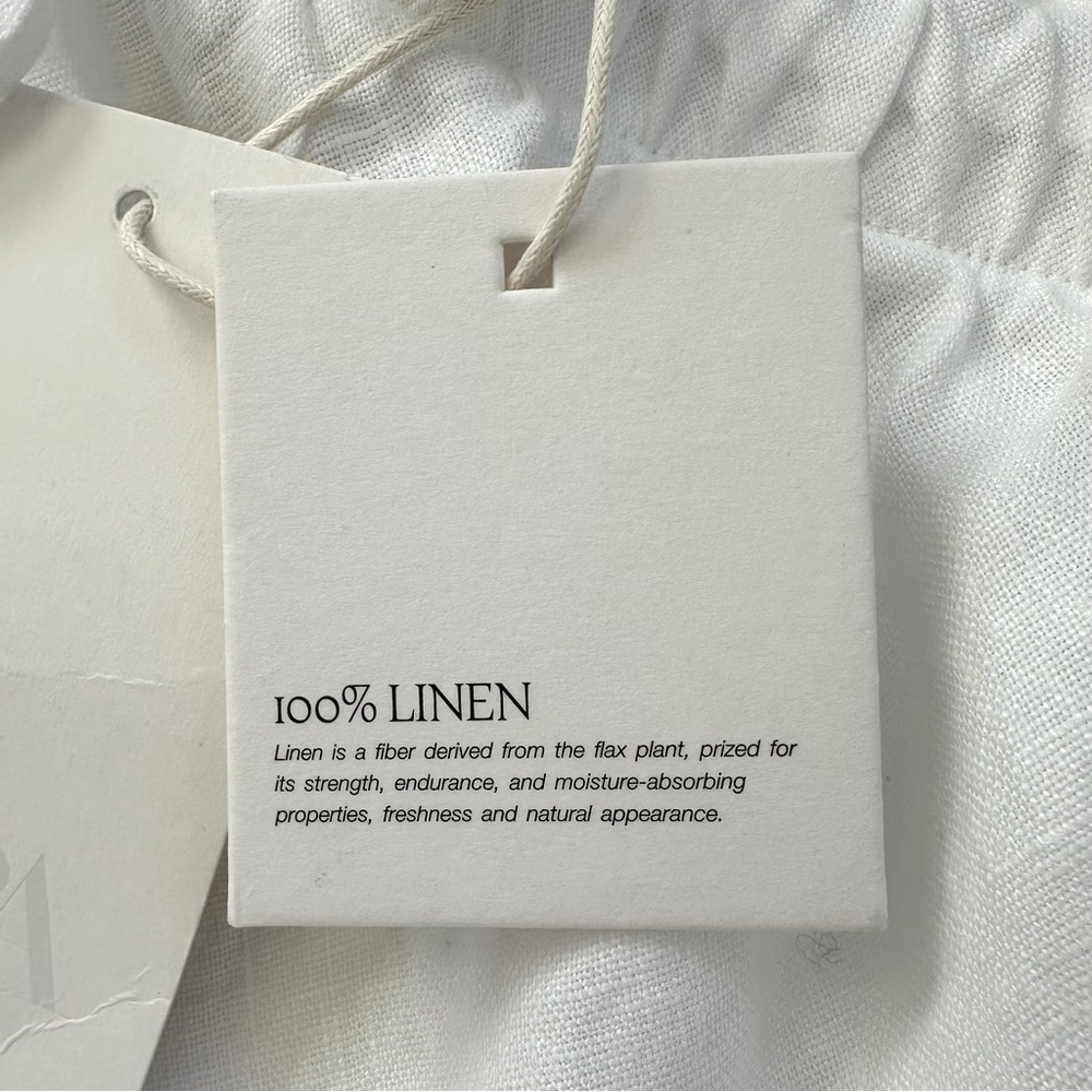 NWT Zara 100% Linen White Maxi Skirt - Picture 11 of 15